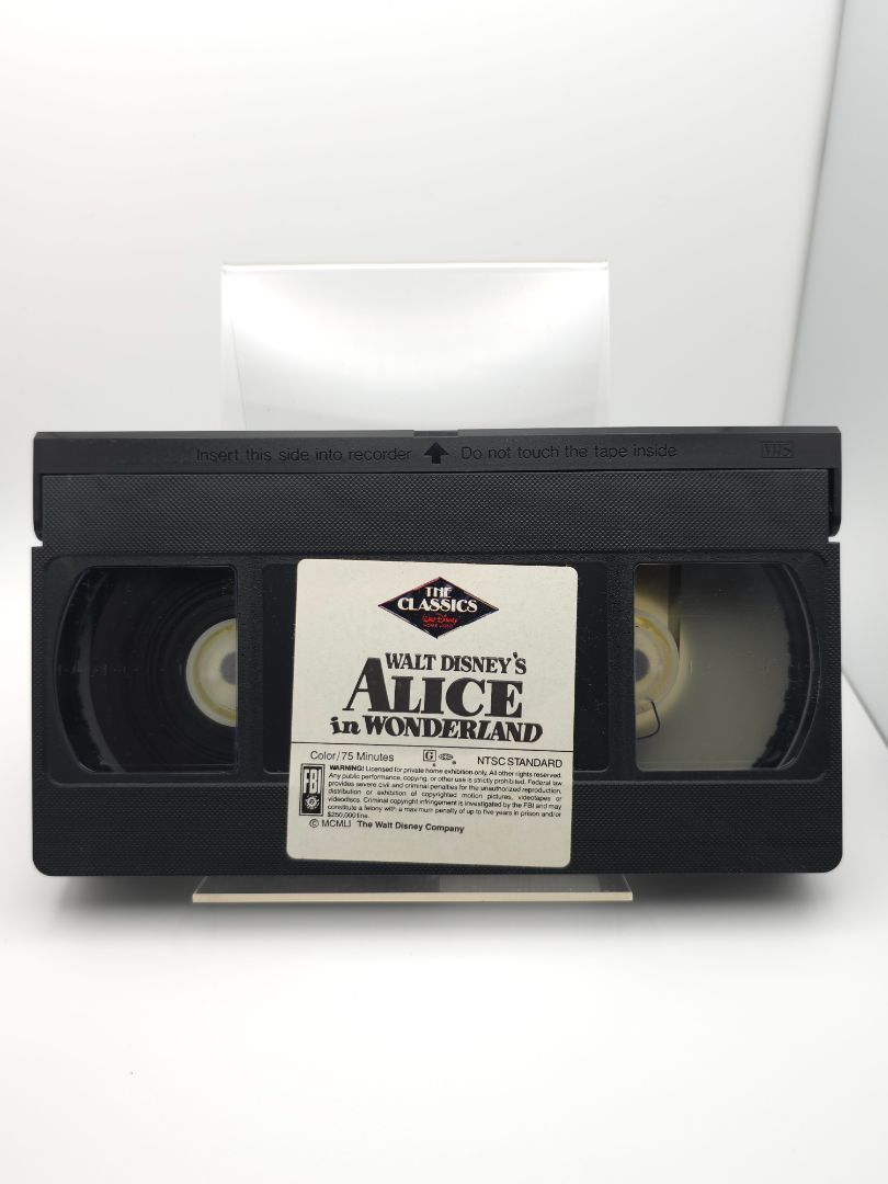 Alice in Wonderland VHS