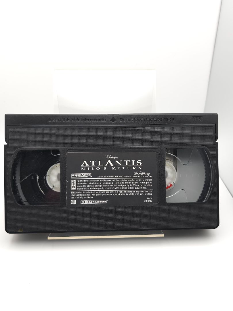 VHS Atlantis Milo's Return