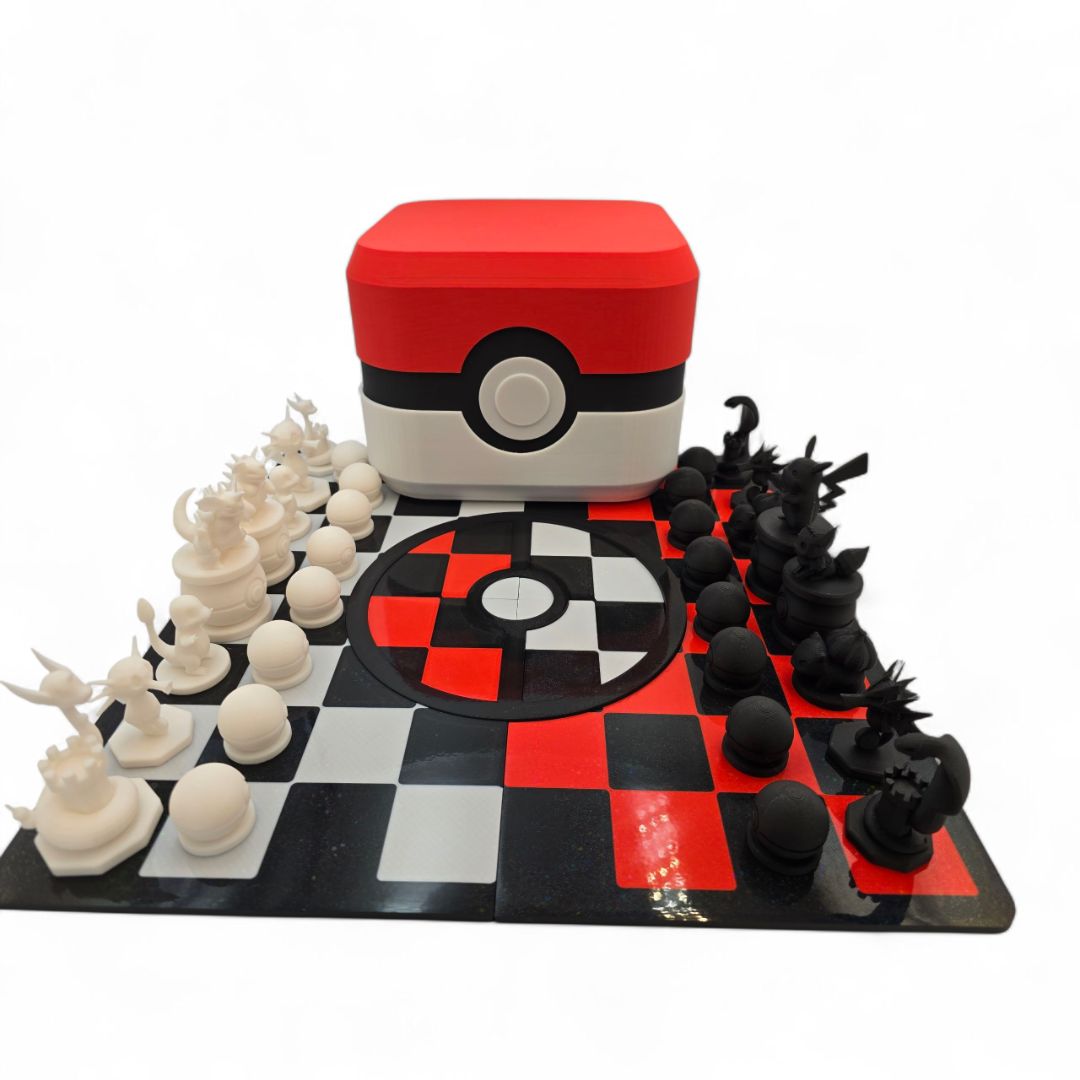 Pokemon Chess Set with Storage Box