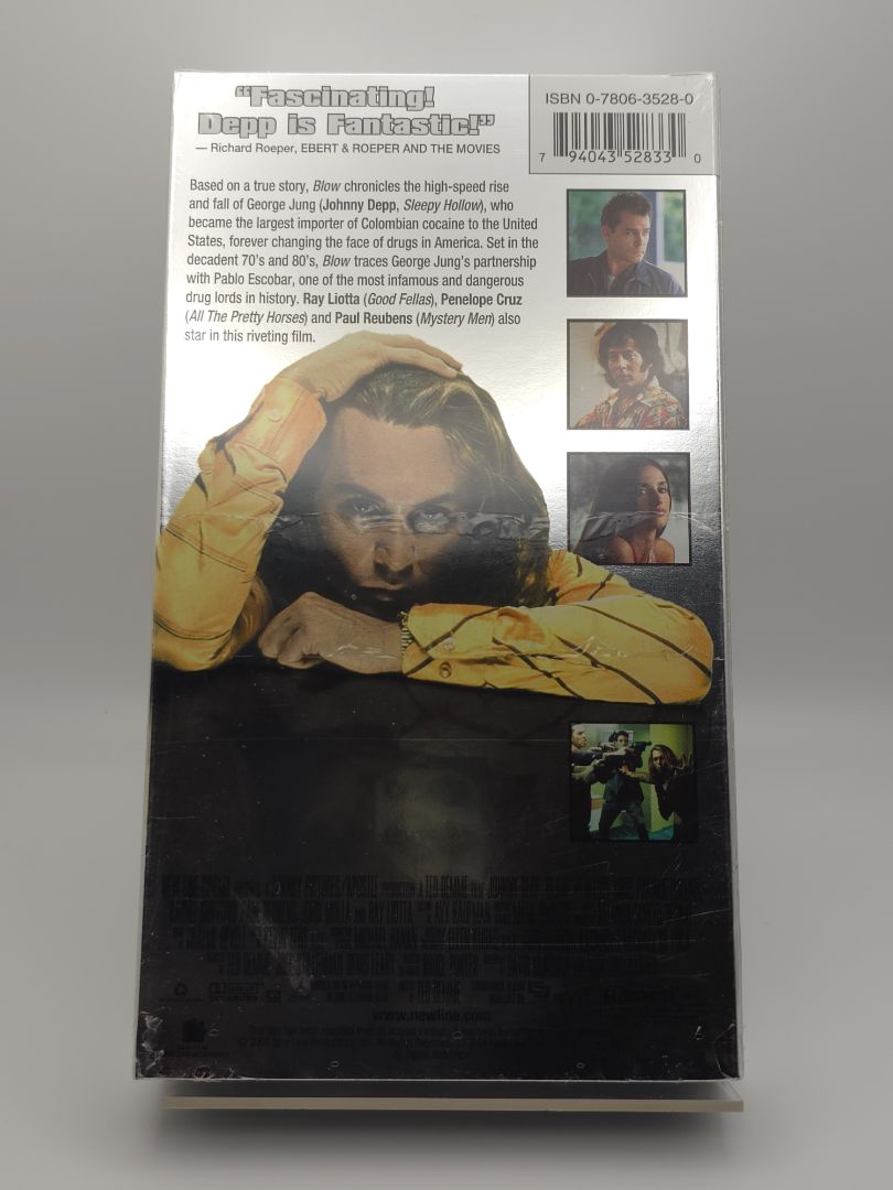 SEALED Blow VHS
