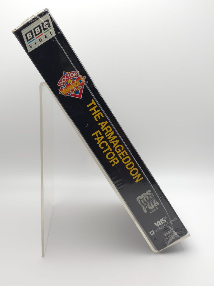 SEALED Dr. Who VHS