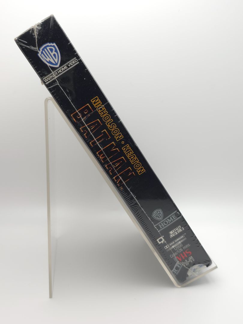 SEALED Batman VHS (Small tear, bottom edge)
