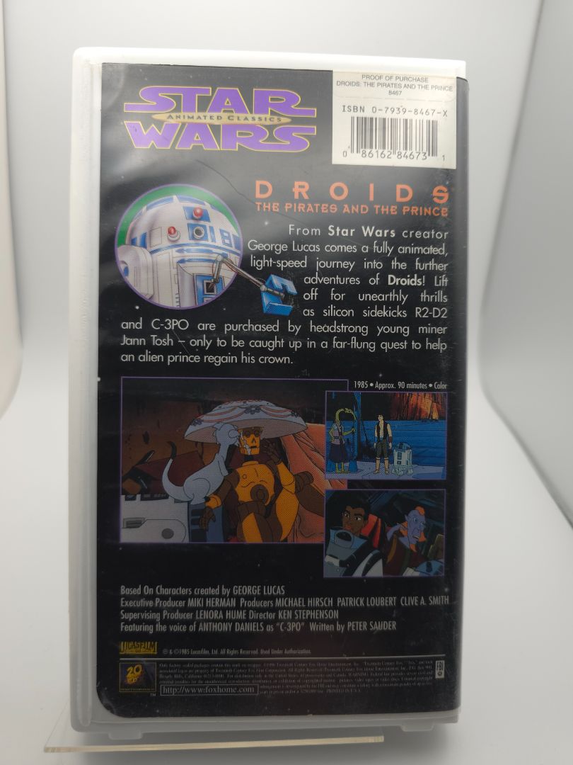 Star Wars: Pirates and the Prince VHS