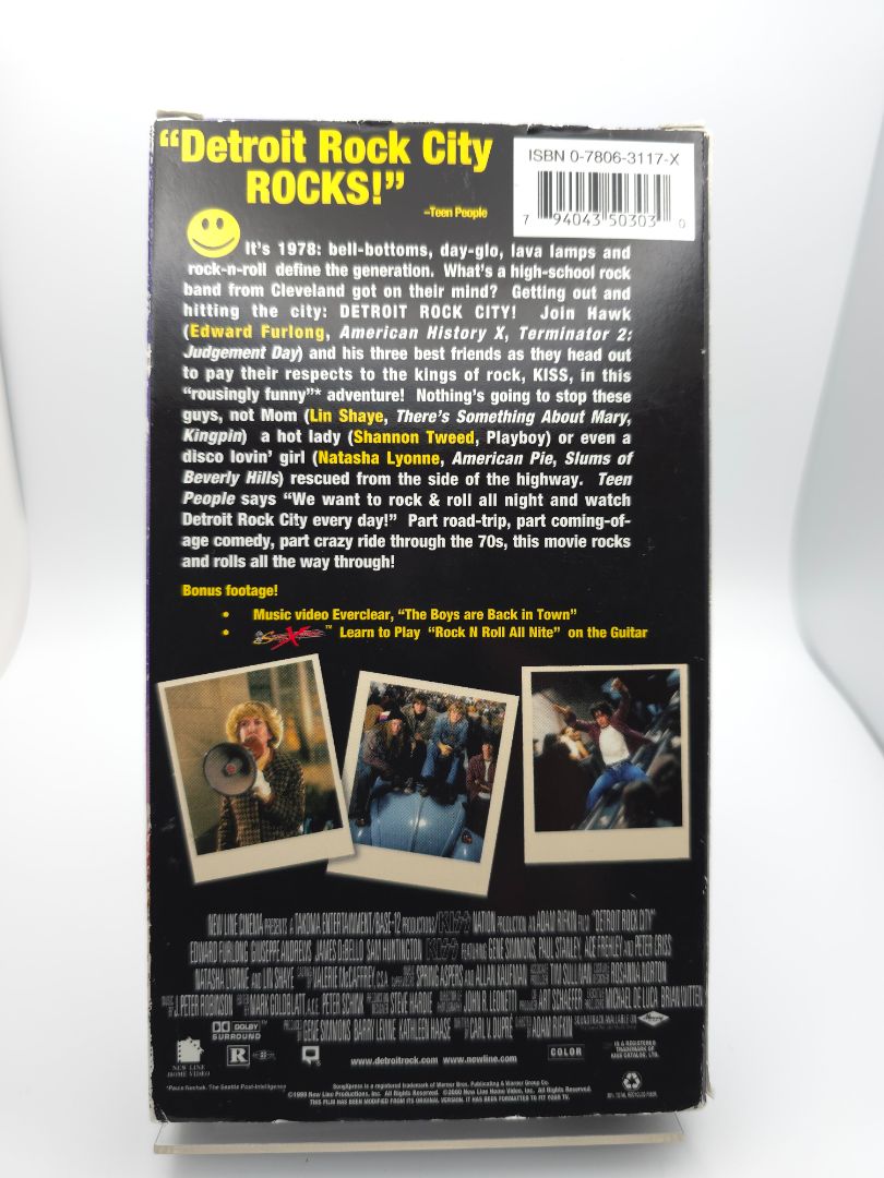 Detroit Rock City VHS