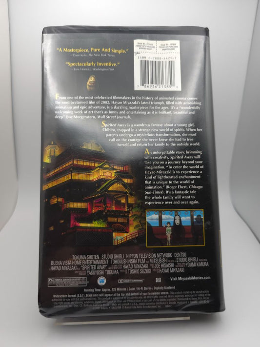 Spirited Away vhs