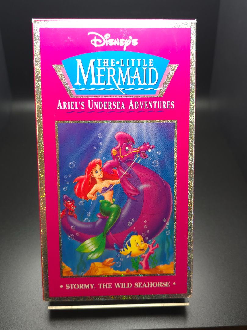 Little Mermaid Stormy the Seahorse VHS