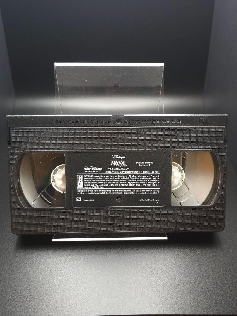 Little Mermaid Double Bubble VHS