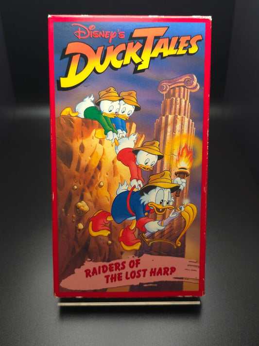 Duck Tales Raiders of the lost Harp VHS