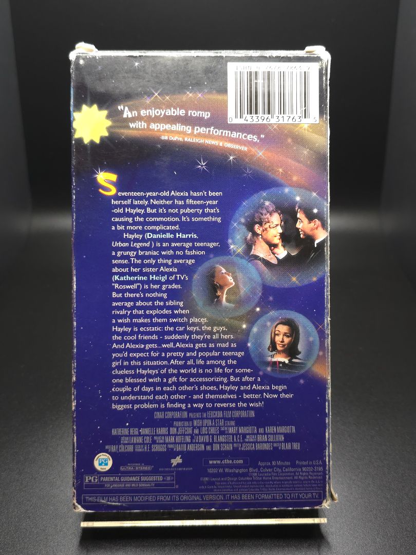 Wish Upon a Star VHS