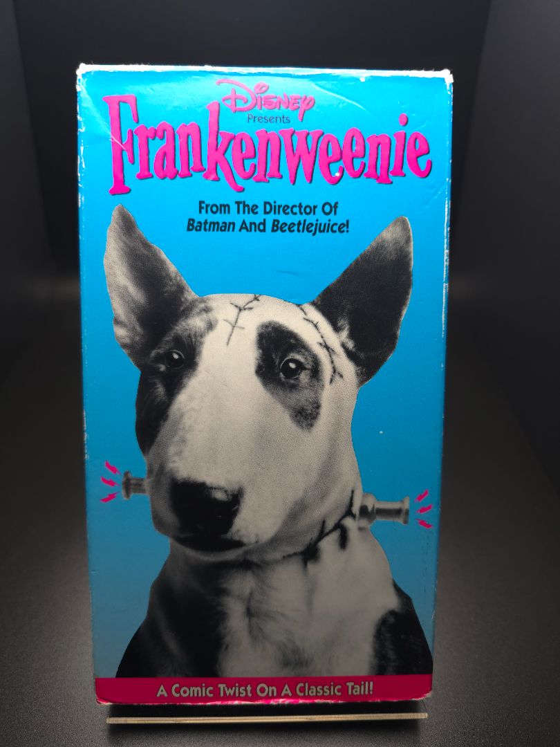 Frankenweenie VHS