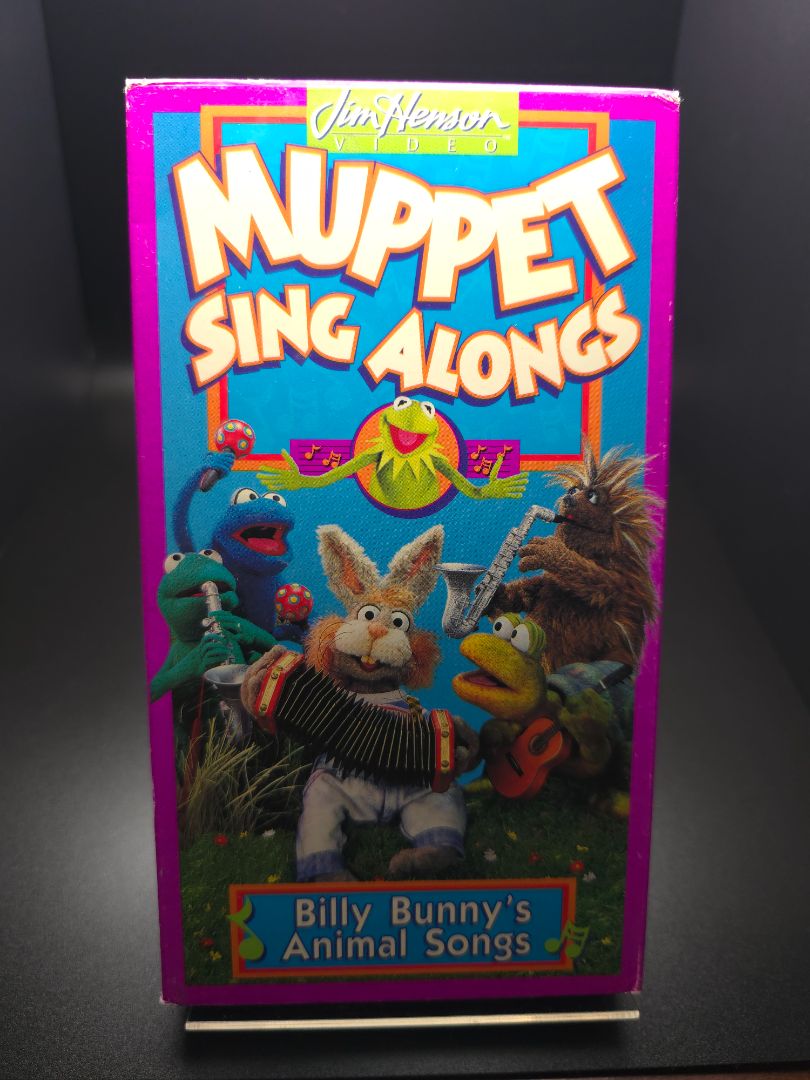 Muppets Sing-a-long VHS Billy Bunny's Animal Songs