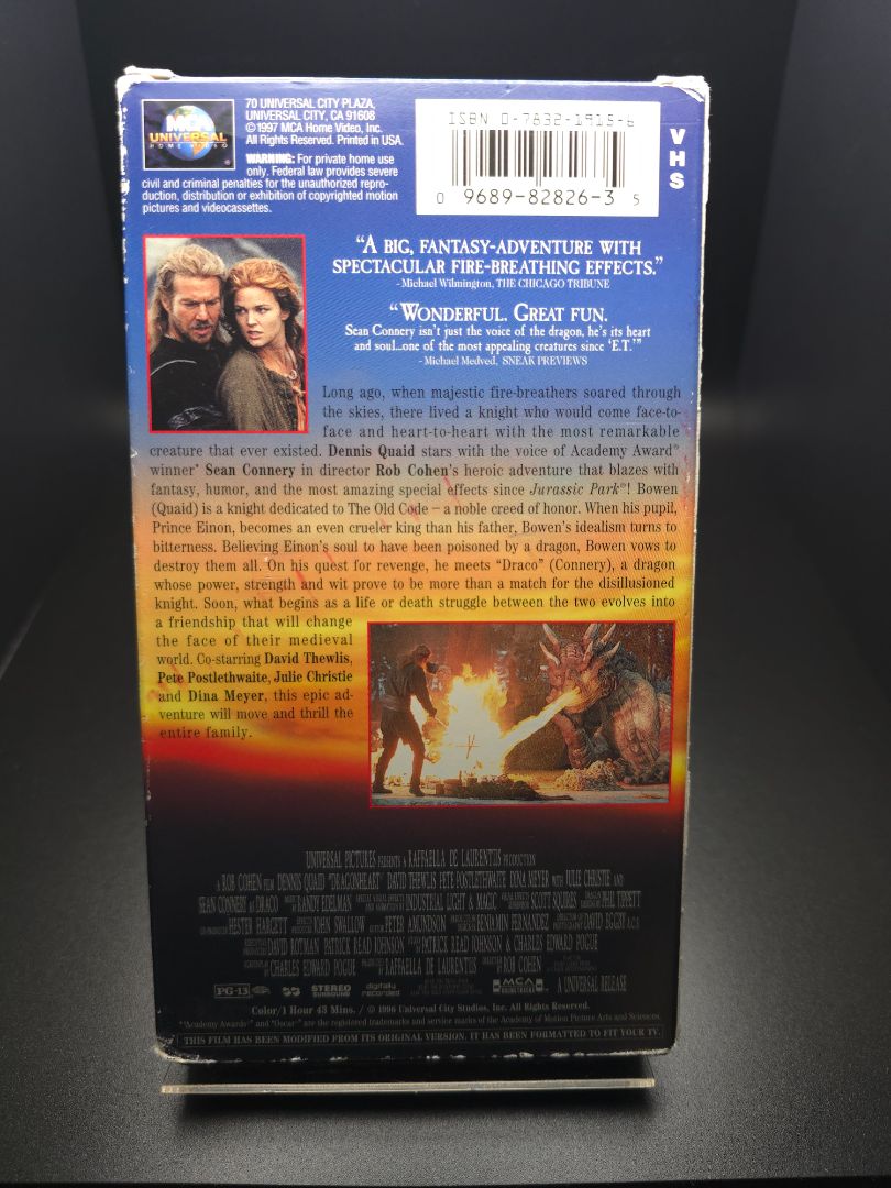 VHS Dragon Heart