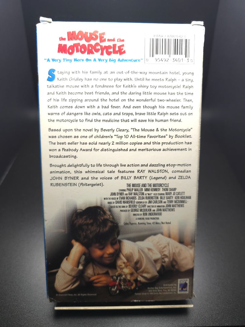 The Mouse and the Motorcycle VHS