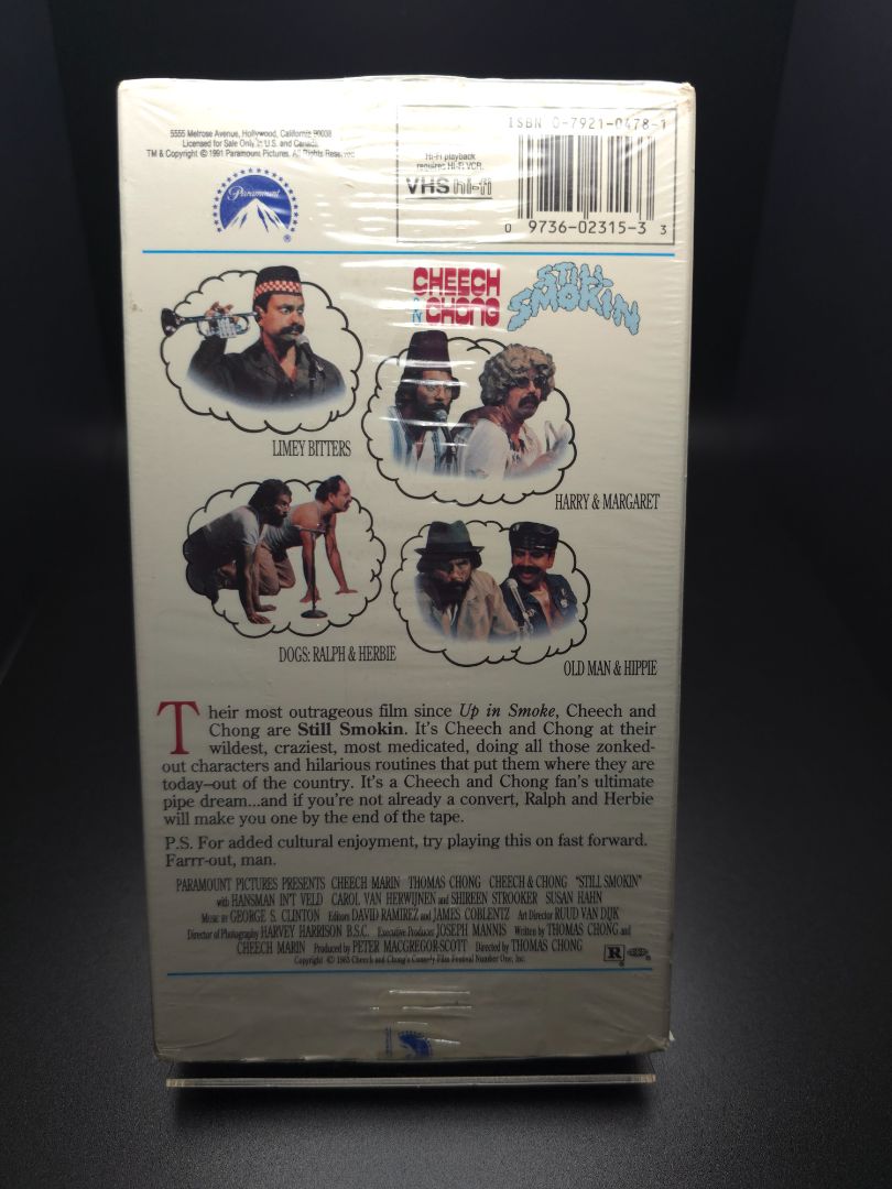 Cheech & Chong: Still Smokin VHS