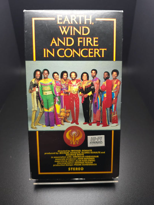 Earth, Wind, Fire in Concert VHS