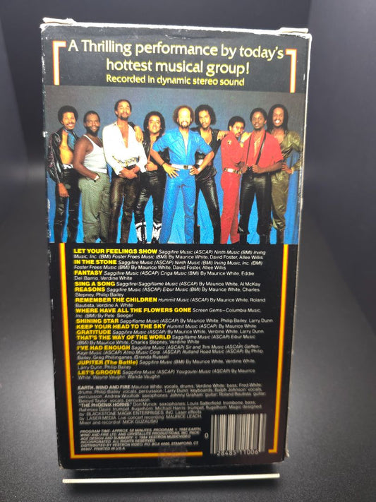 Earth, Wind, Fire in Concert VHS