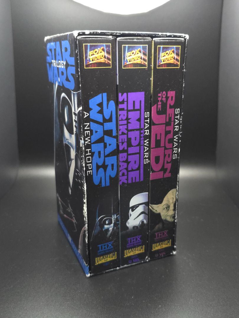 Star Wars VHS box set of 3 (Trilogy)
