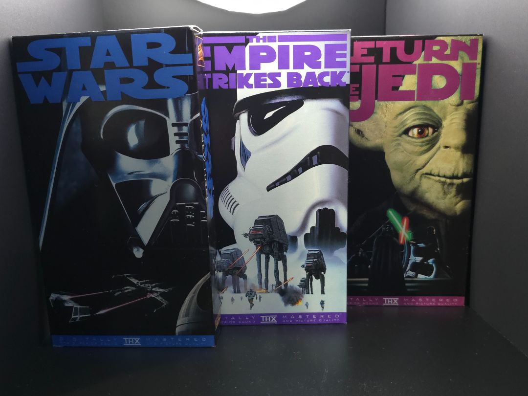 Star Wars VHS box set of 3 (Trilogy)