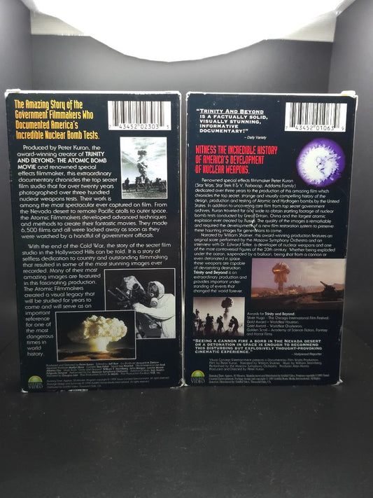 The Atomic Filmmakers (set of 2)