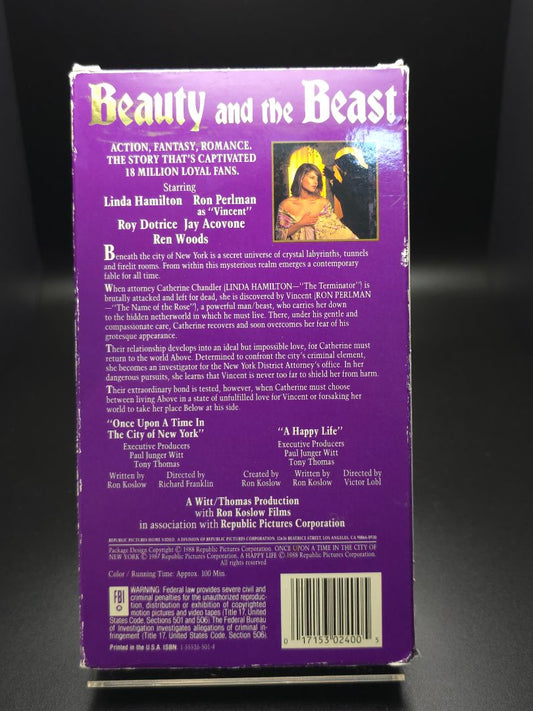 Beauty and the Beast (Linda Hamilton/Ron Pearlman)