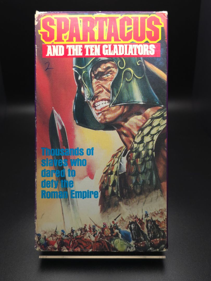 Spartacus and the Ten Gladiators VHS