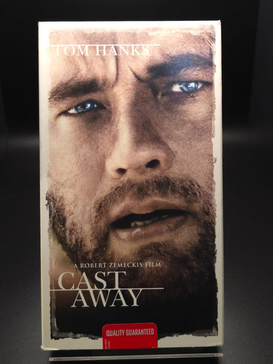 Cast Away VHS Blockbuster Blue