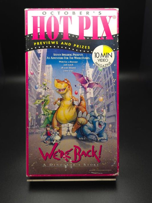 PROMO- We're back: A Dinosaur's Story VHS