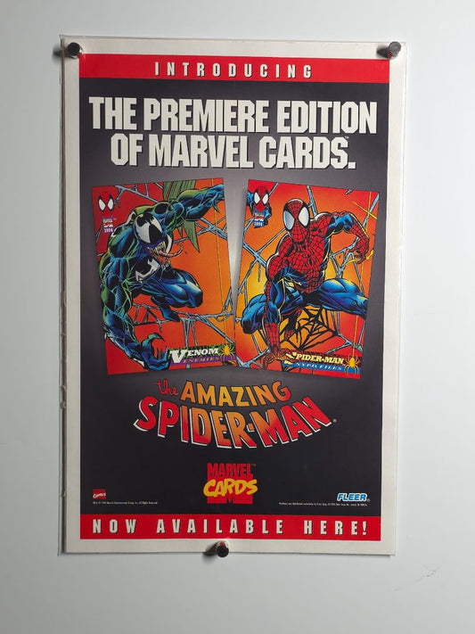 Amazing Spider-Man 94' Trading Card Poster (Linenbacked)