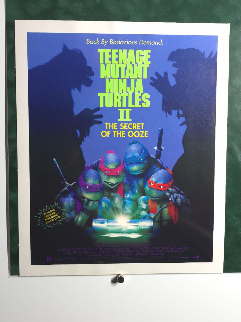 Teenage Mutant Ninja Turtles Movie Promo Poster (Linenbacked)