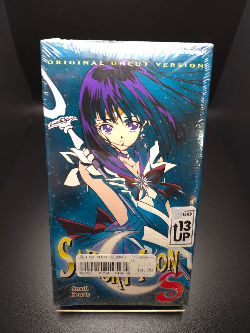 SEALED Sailor Moon S: Small Hearts VHS