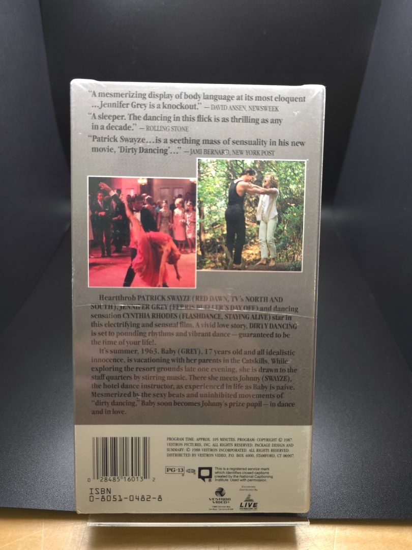 SEALED Dirty Dancing VHS