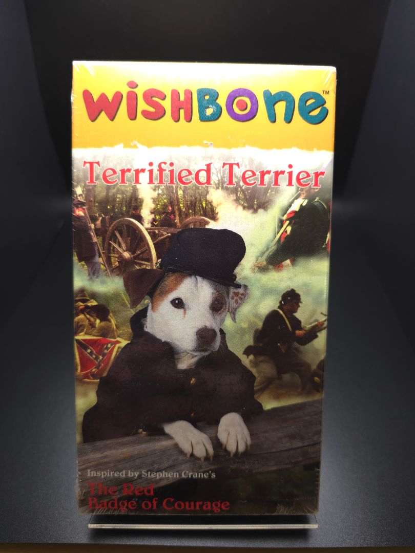 SEALED Wishbone Terrified Terrier VHS