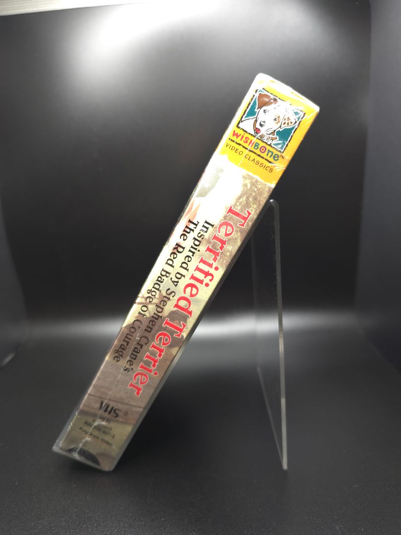 SEALED Wishbone Terrified Terrier VHS