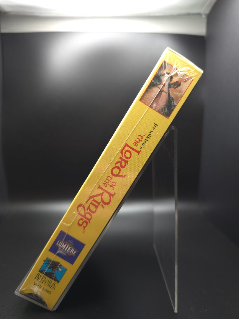 SEALED Lord of the Rings animated VHS