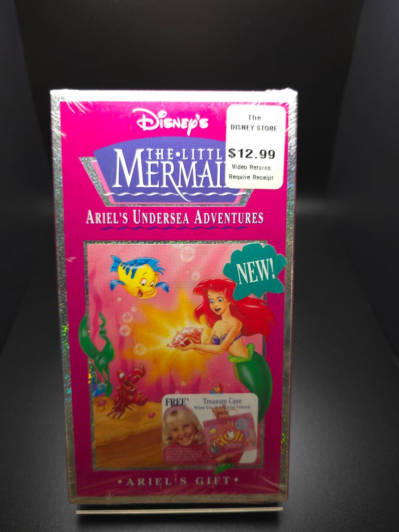 SEALED Little Mermaid: Ariel's Gift VHS