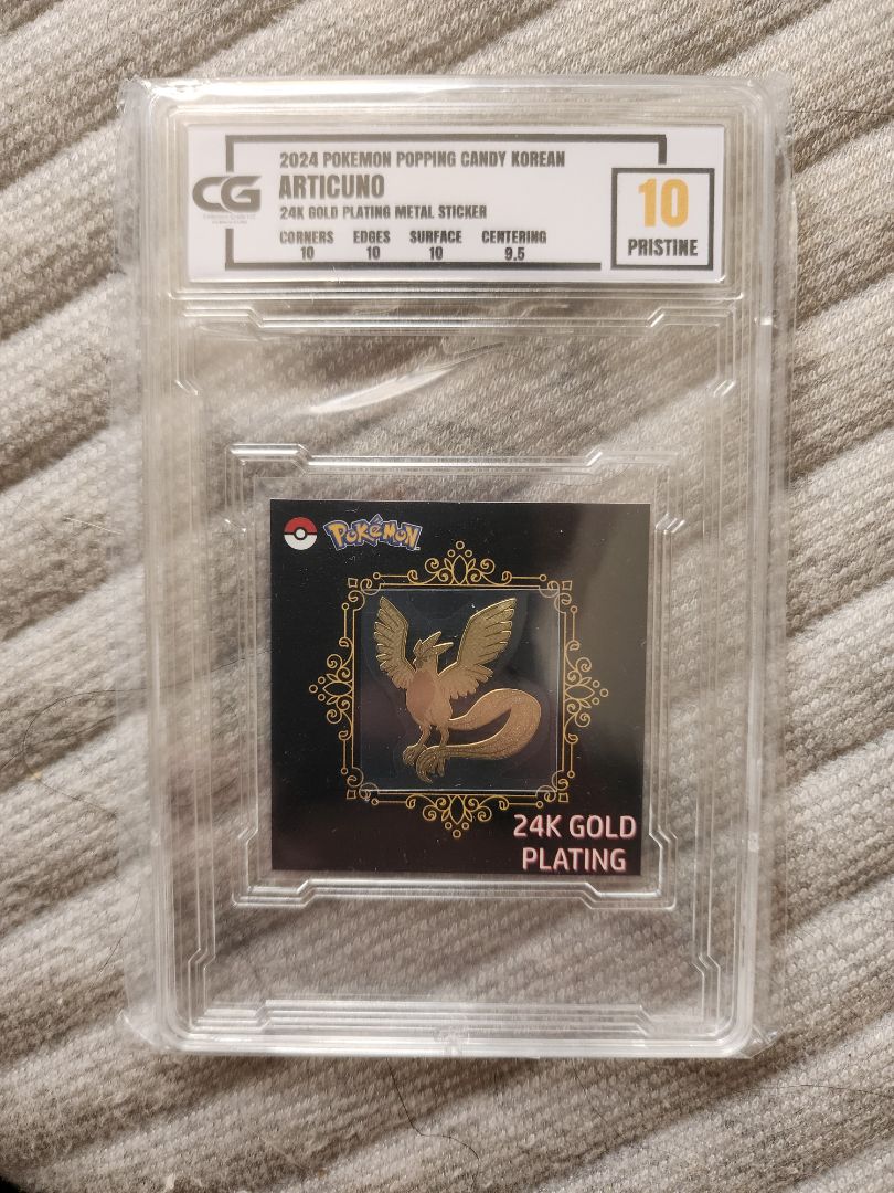 Articuno 24k gold plated
