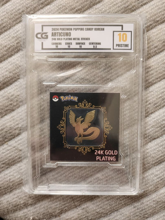 Articuno 24k gold plated