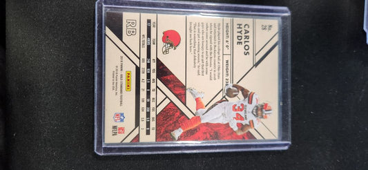 2018 Gold Standard. Carlos Hyde /99