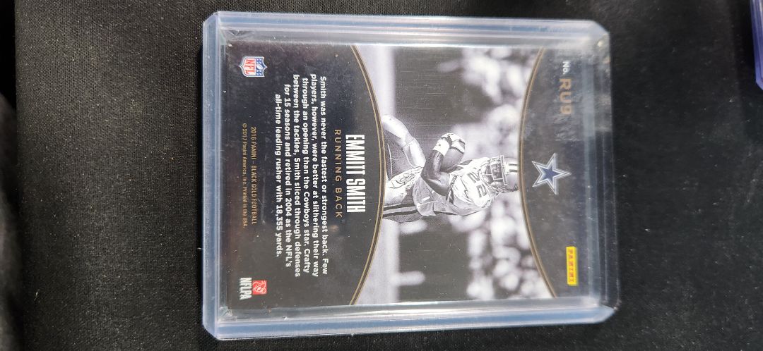 2016 Emmitt Smith Gold Rush /50