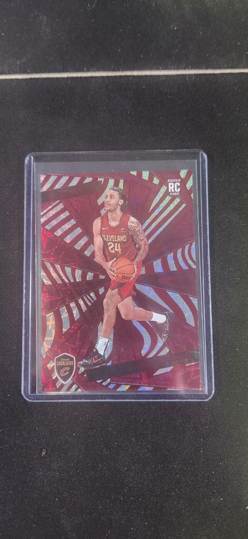 2024-25 Revolution #138 Jaylon Tyson Red Scope RC /135