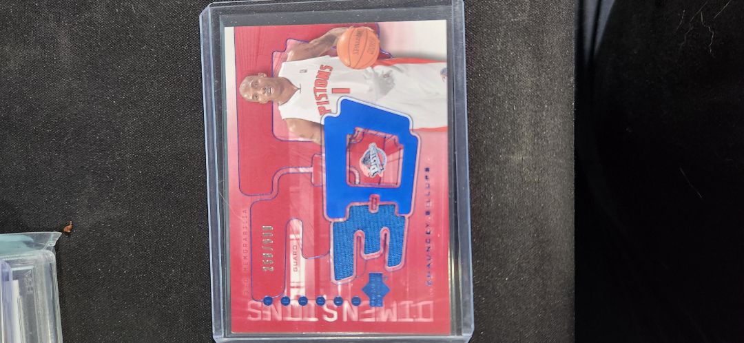 2004 Upper Deck. Chancy Billups Dimensions 3D