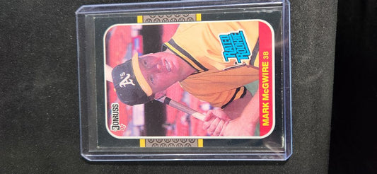1987 Donruss. Mark McGwire Rated Rookie