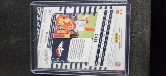 2024 Absolute Bo Nix #112 RC