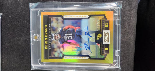 2023 Score. Kevin Byard Gold Zone Auto /50