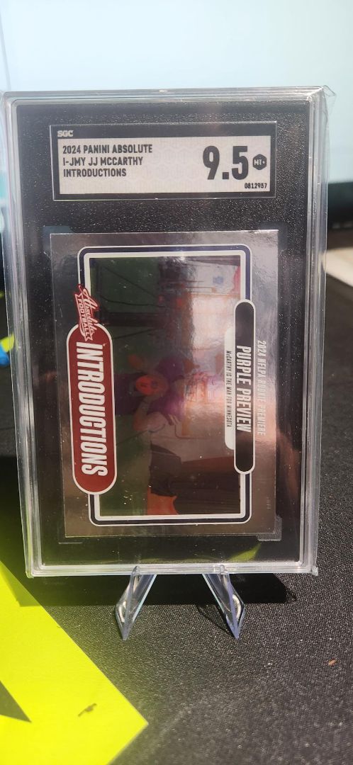 2024 Absolute J.J. McCarthy Purple Preview