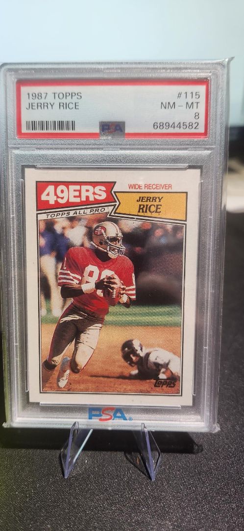 1987 Topps Jerry Rice