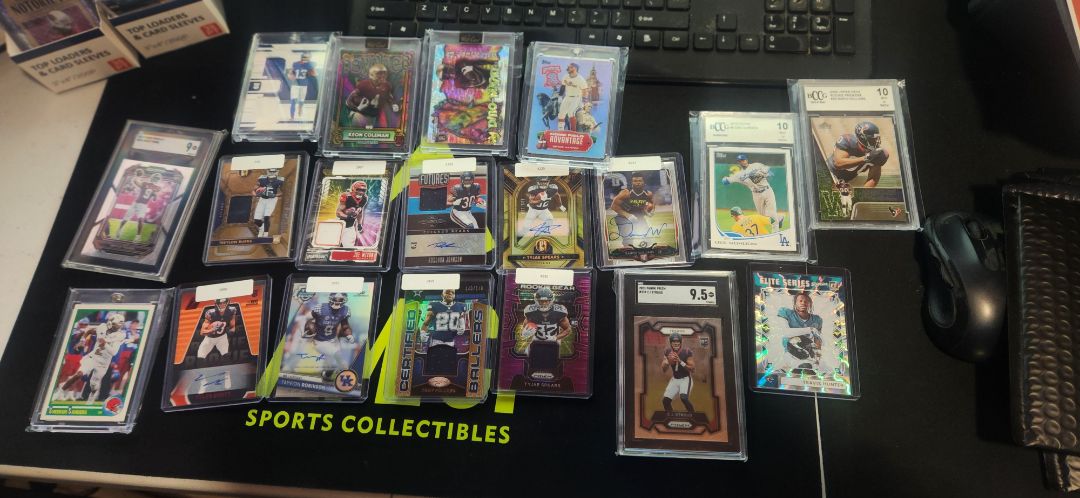 Fire Pack- 1 Encased or Graded Card Plus 1 Rookie, auto or Patch Card