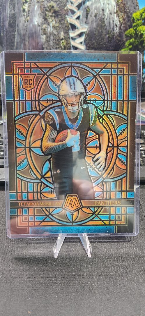2025 Mosaic Tetairoa McMillan Oversized Stained Glass RC