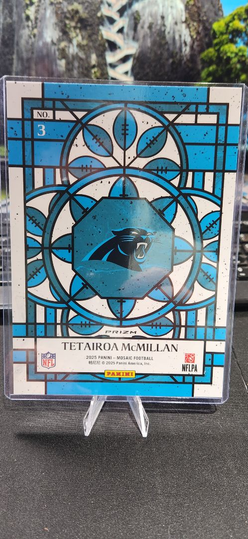 2025 Mosaic Tetairoa McMillan Oversized Stained Glass RC