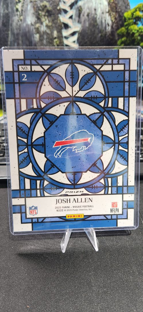 2025 Mosaic- Josh Allen Oversized Stained Glass